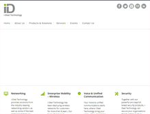 Tablet Screenshot of i-dealtech.com